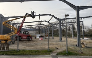 Les travaux ont bien commencé.