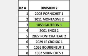 PORNIC : Championnat des Clubs Vétérans D 2